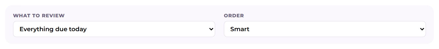 Adjust the selection