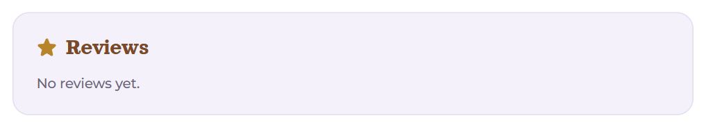 The “Reviews” block