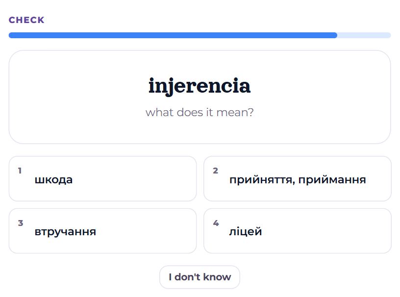 Checking by translation