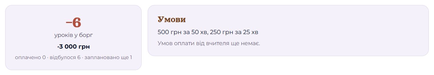 Баланс і умови