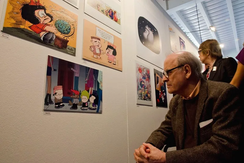 Artistas del mundo entero despiden con sus ilustraciones al creador de Mafalda