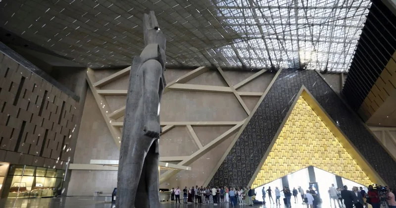 Huge Egyptian Museum Opens for Test Run