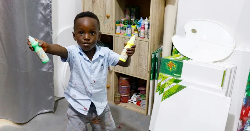Little Ghanaian Named World’s Youngest Male Artist
