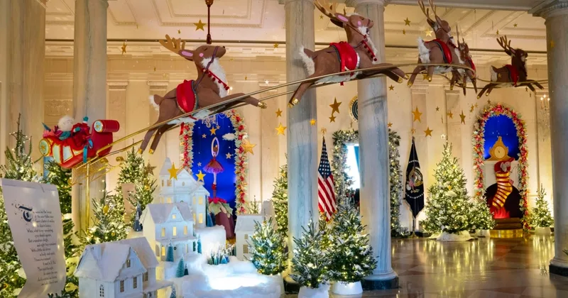 What the White House Looks Like for Christmas