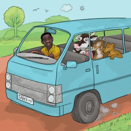 Capra, Cane e Mucca