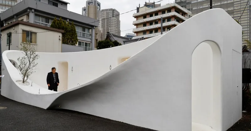 In Tokyo Neighborhood, Artistic Toilets Get Attention