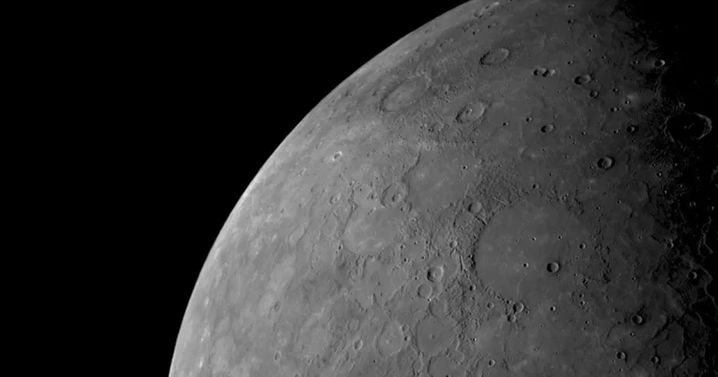 European and Japanese Spacecraft Examines Mercury’s Pole