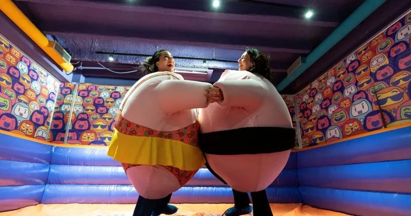 Visitors Laugh Away Troubles at the HaHaHouse Museum