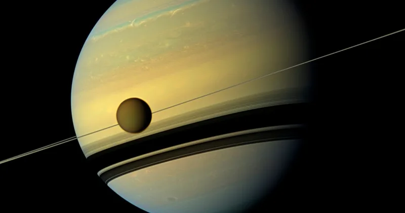Study Finds Saturn’s Moon Titan has Huge Layer of Methane-filled Ice