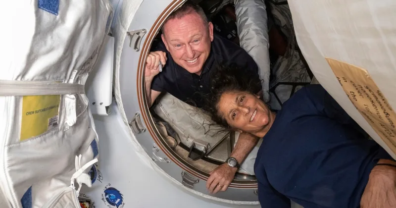 Astronauts Stay Busy on International Space Station Awaiting Flight Home